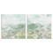 Stupell Industries Muted Pastel Flower Field 2 pc Canvas Wall Art Set Design by June Erica Vess